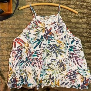 Mossimo Tropical Tank with draped back